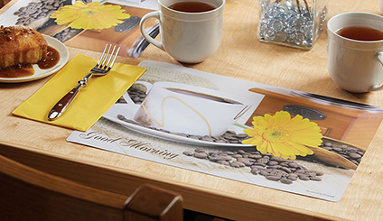food service placemat